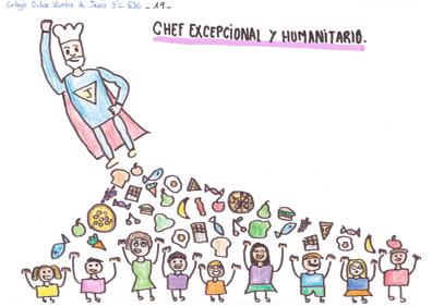 Imagen secundaria 1 - Una 'gastroneta' de José Andrés, del Codema; del Colegio Dulce Nombre de Jesús, en Oviedo; y las dos vertientes de José Andrés.