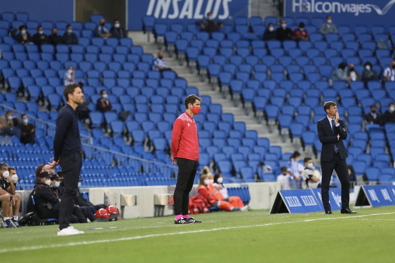 Estas son las mejores imágenes del encuentro disputado entre la Real B y el equipo carbayón que termina con empate a uno. 