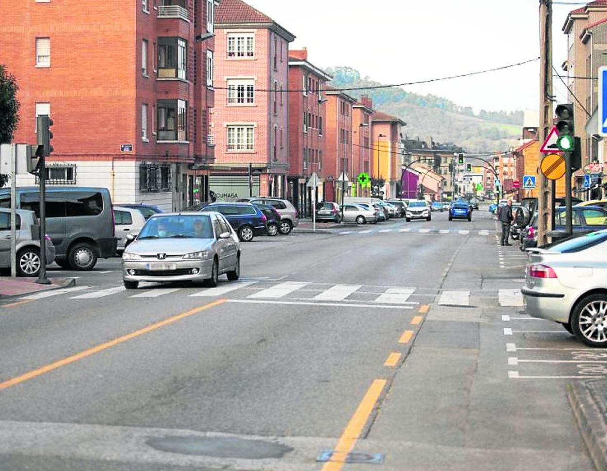 La urbanización de la avenida de Viella, en Lugones, asciende a 2,6 millones de euros. 