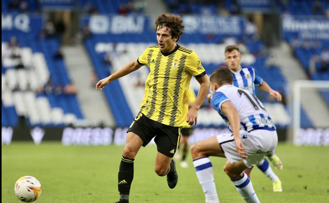 El Real Oviedo empata a uno en Anoeta ante la Real Sociedad B. 