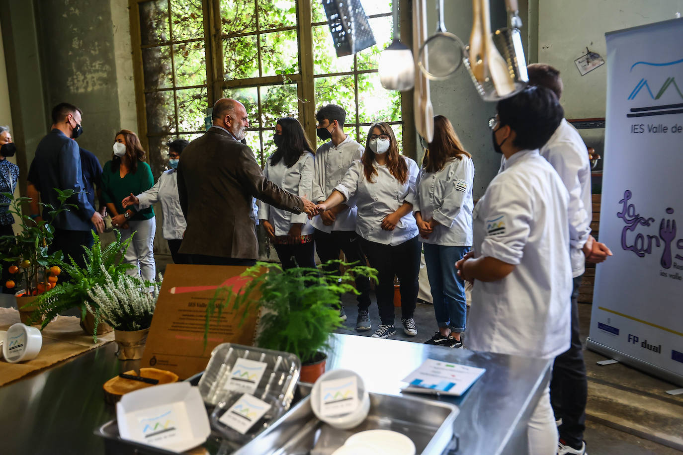 Fotos: Encuentro entre José Andrés y estudiantes de Hostelería