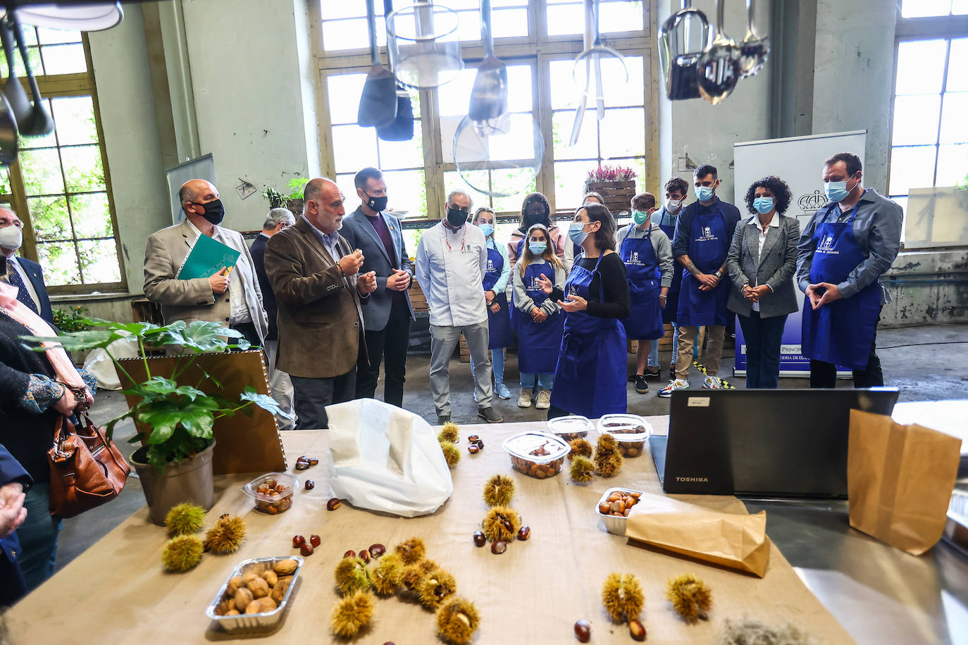 Fotos: Encuentro entre José Andrés y estudiantes de Hostelería