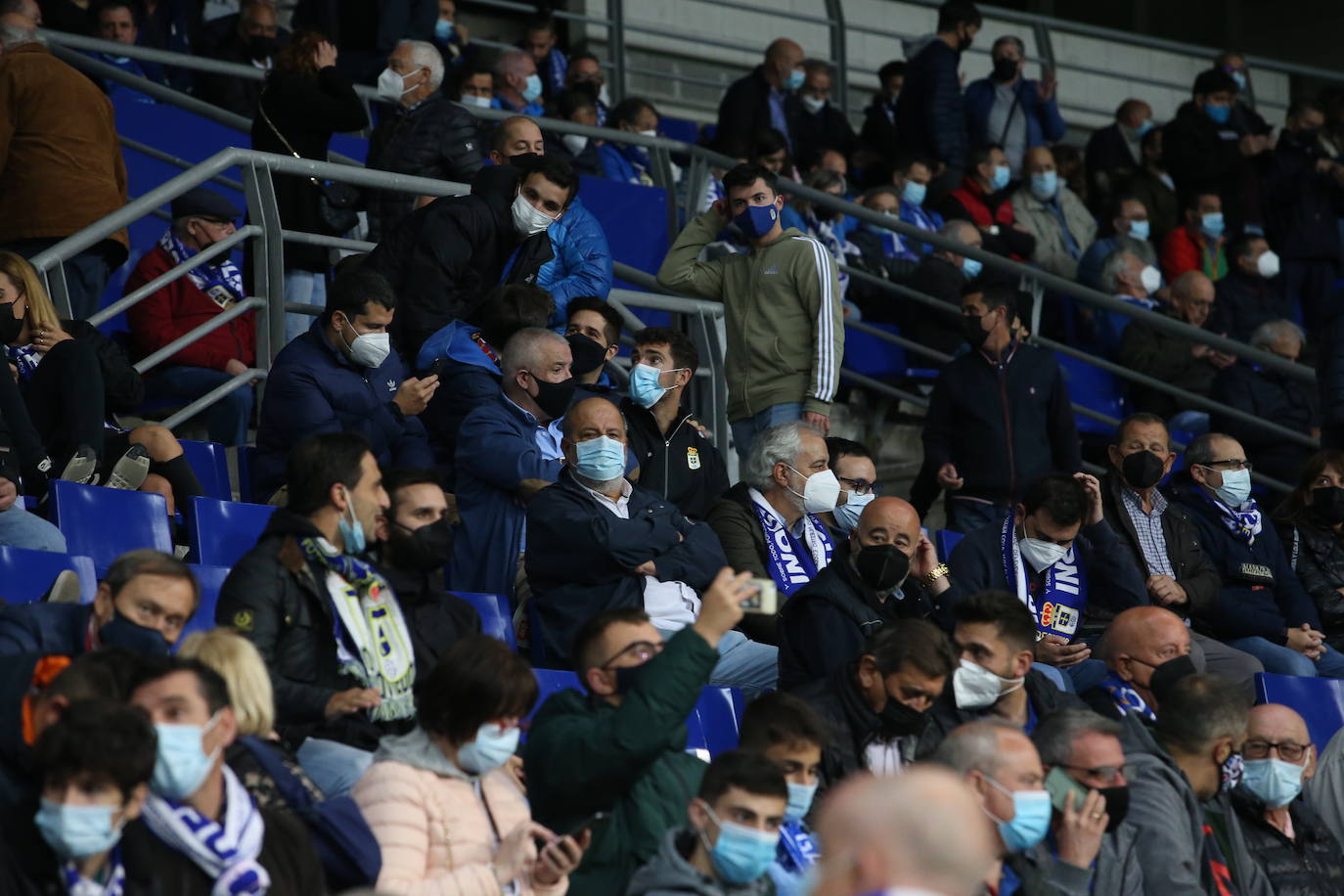 Fotos: ¿Estuviste en el Real Oviedo - Burgos? ¡Búscate!