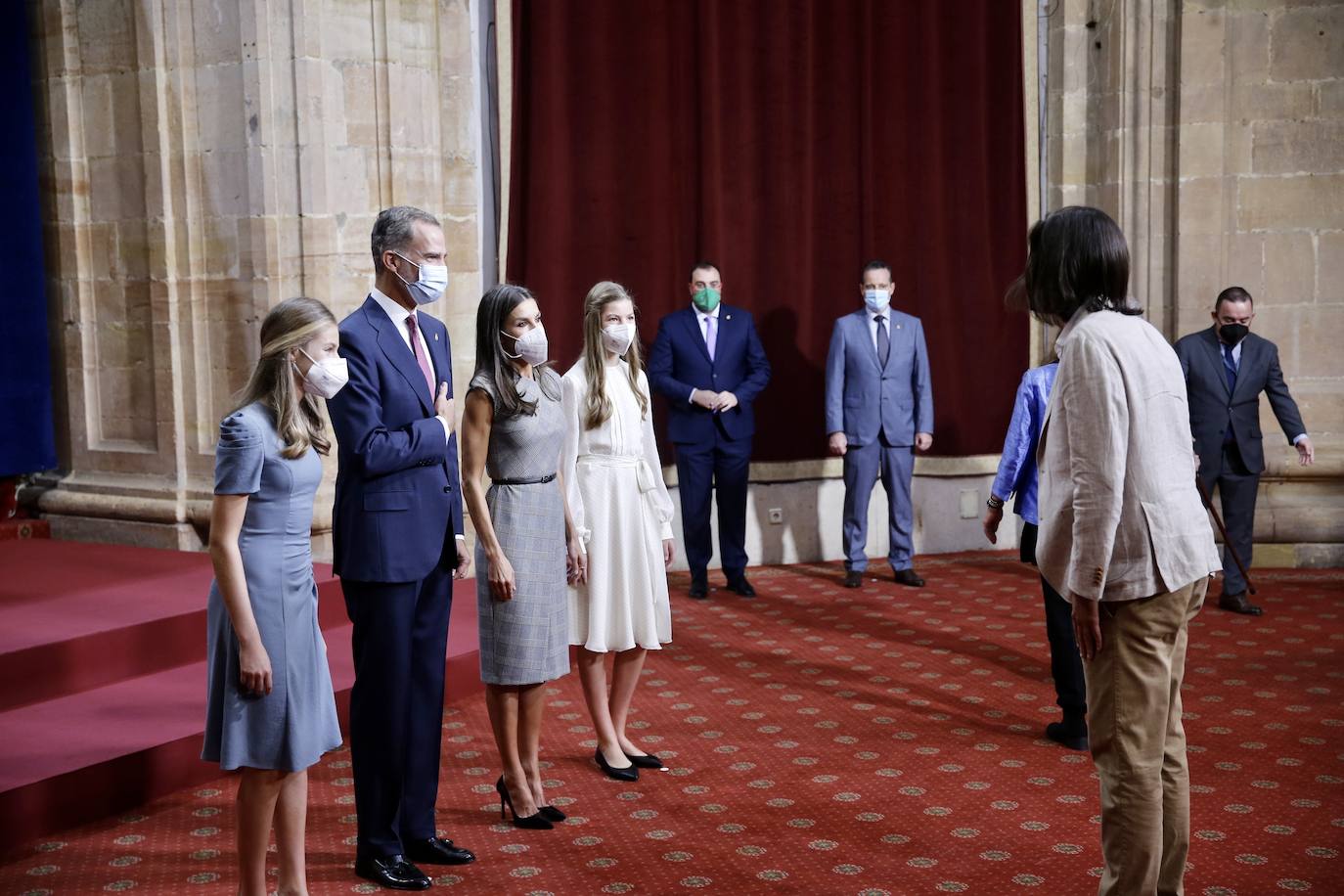 Fotos: El Hotel de la Reconquista, epicentro social en la mañana de los Premios Princesa de Asturias