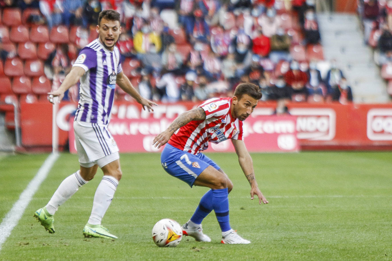 Fotos: Las mejores imágenes del Sporting - Valladolid