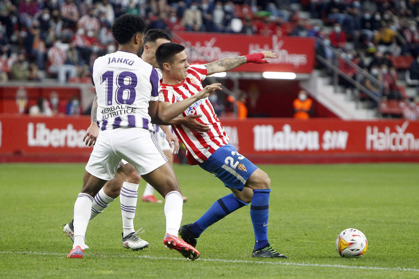 Fotos: Las mejores imágenes del Sporting - Valladolid