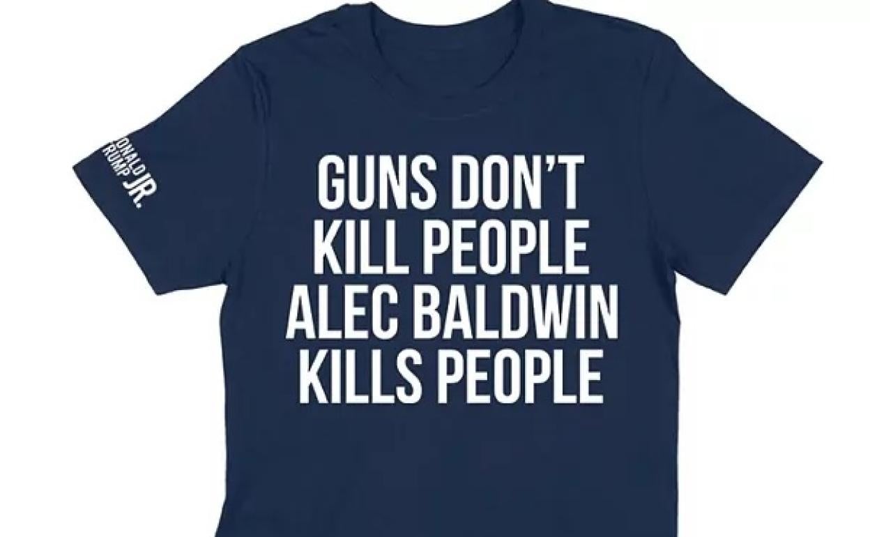 La polémica camiseta vendida por Donald Trump Jr.