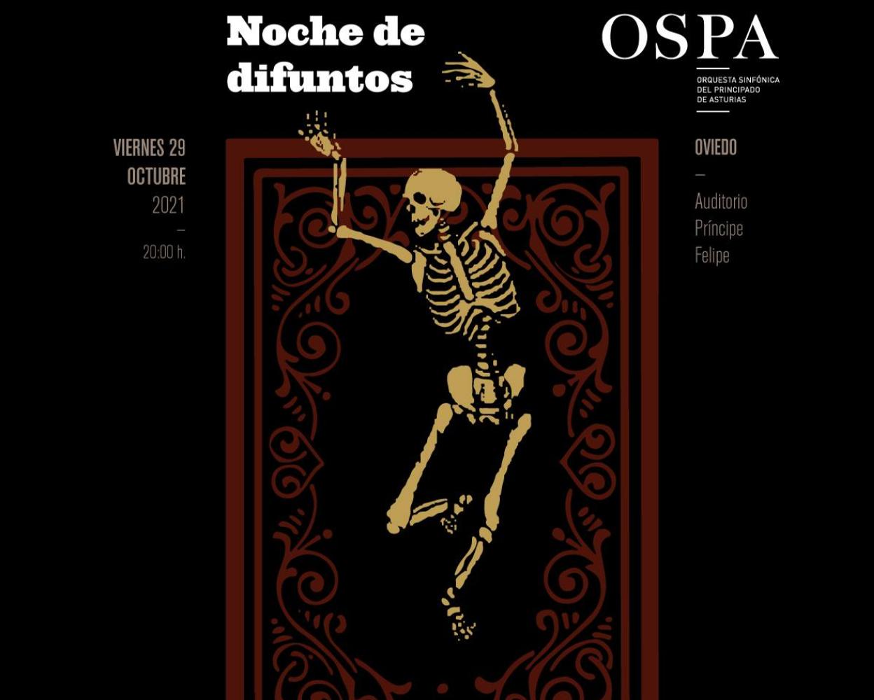 Este viernes 29 de octubre tendrá lugar el concierto 'Noche de Difuntos' en Oviedo. 