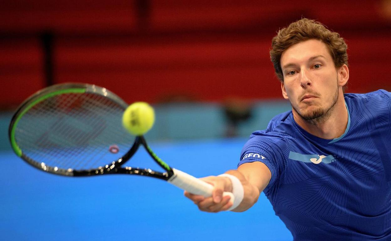 Pablo Carreño, durante un partido.