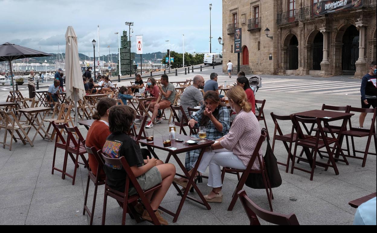 Terrazas de la gijonesa Plaza del Marqués