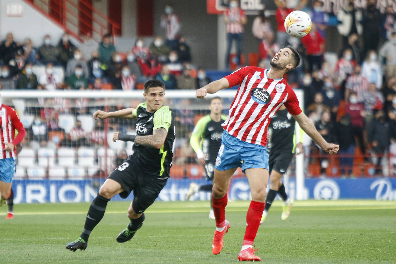 Fotos: Las mejores imágenes del Lugo - Sporting