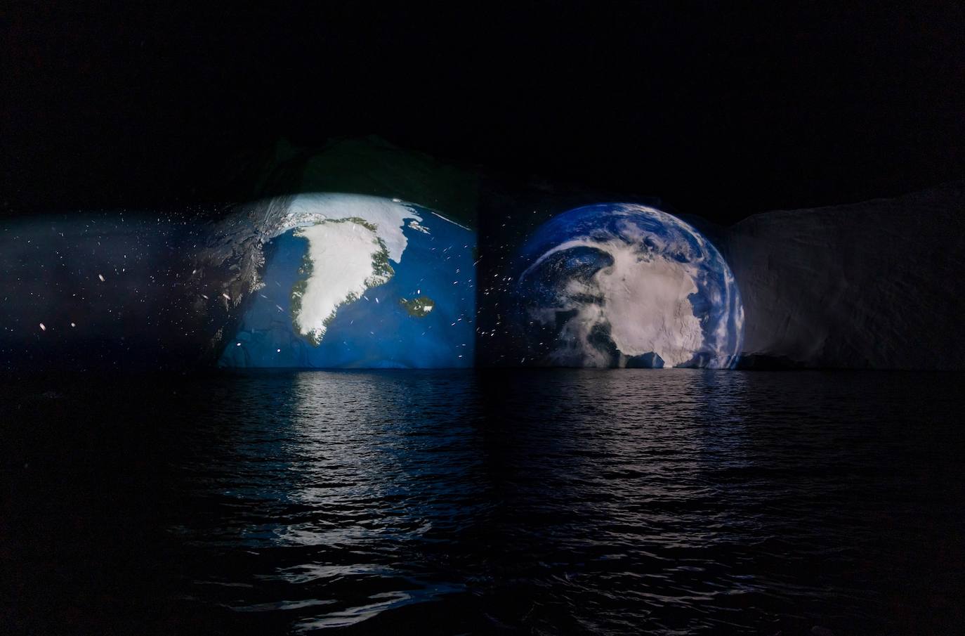 La Cumbre del Clima de la ONU ya ha comenzado y el artista suizo Gerry Hofstetter ha querido ayudar a concienciar sobre la importancia de cuidar el planeta. Hofstetter ha creado trece proyecciones en los icebergs del Ártico basadas en escenas de la naturaleza.