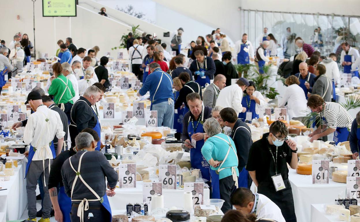 Celebración de los World Cheese Awards en Oviedo. 