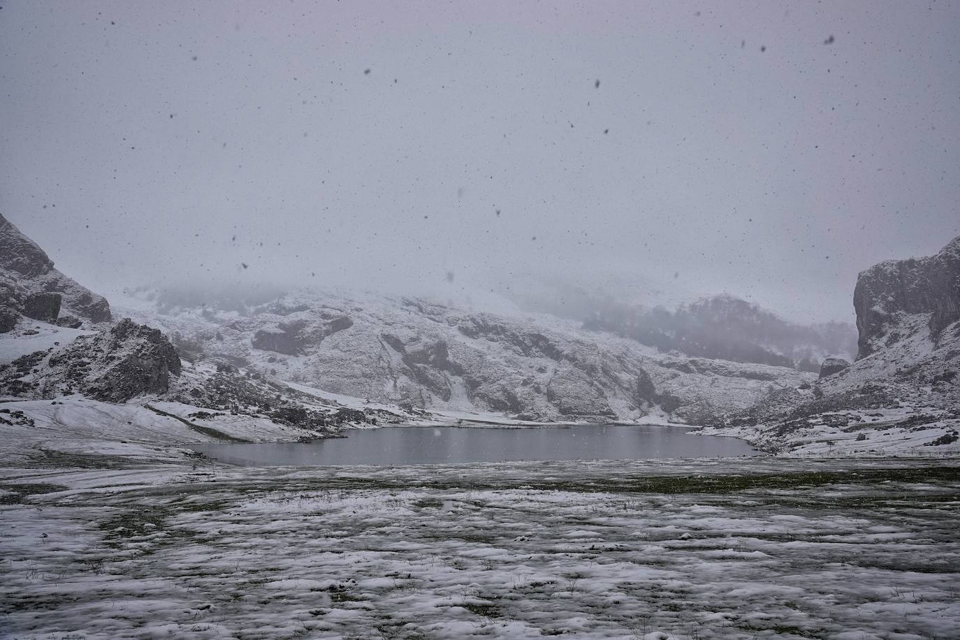 Fotos: Asturias, bajo la nieve