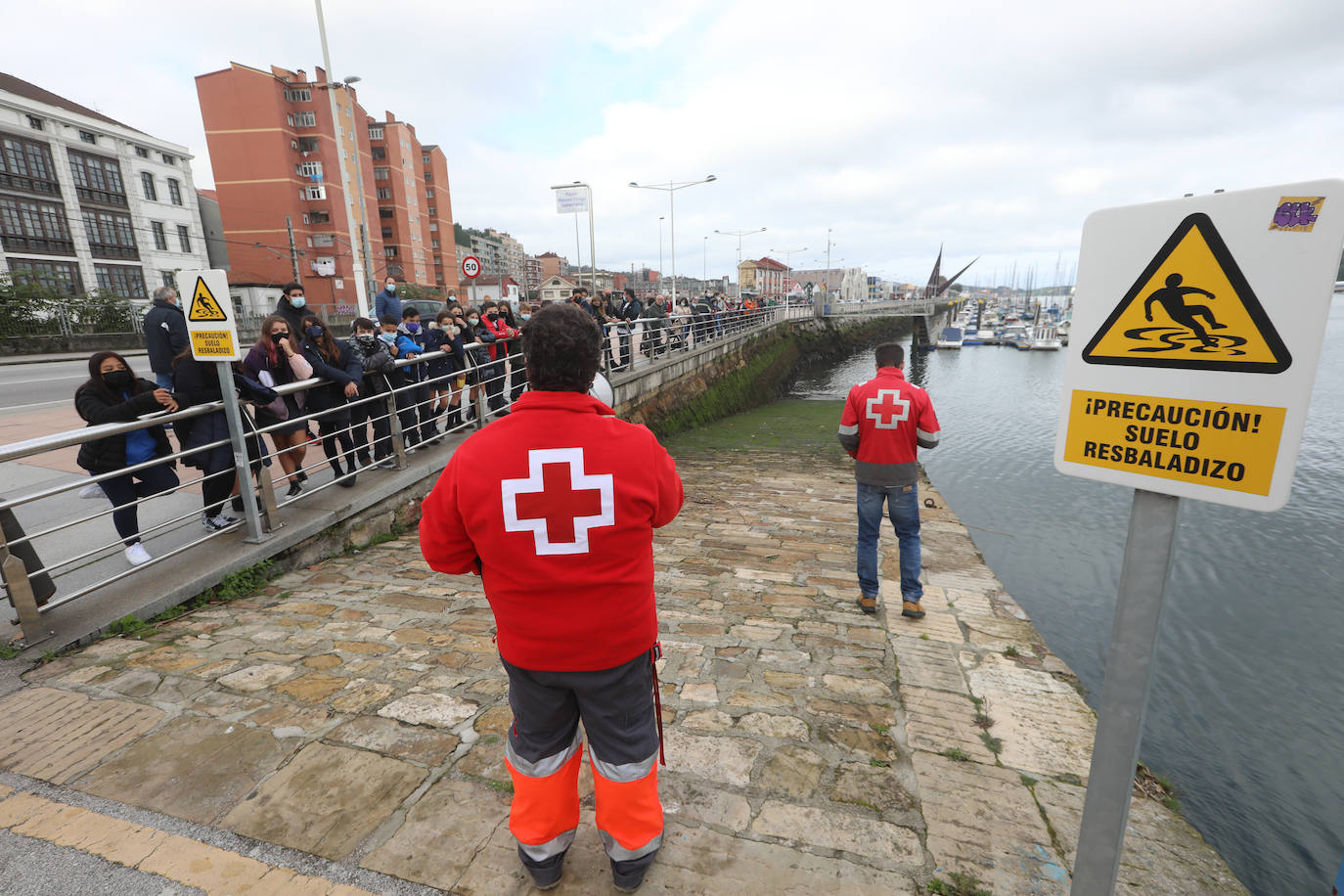 Fotos: Simulacro de rescate en la ría