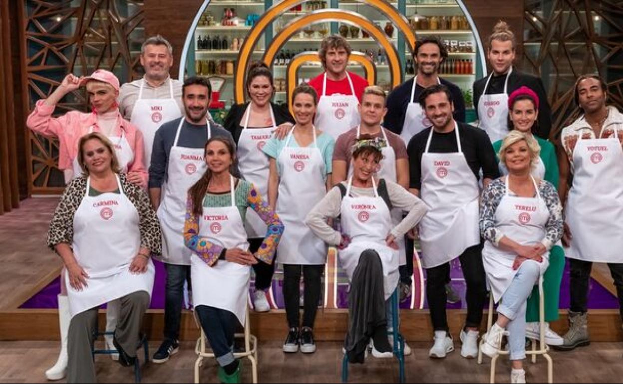 Los concursantes de la sexta edición de Masterchef Celebrity