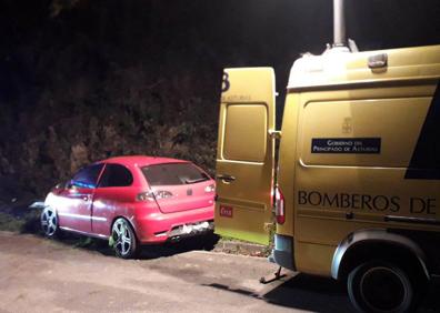 Imagen secundaria 1 - Dos heridos, uno de ellos grave, en un accidente en Tineo