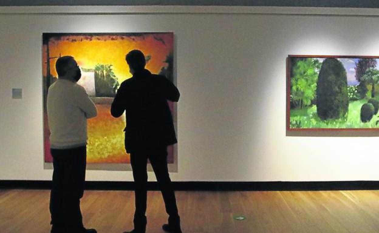 La sala cuadrada, que alberga a artistas contemporáneos, se ha renovado.