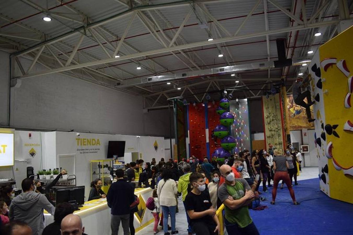 Fotos: Así se vivió la inauguración del nuevo Climbat