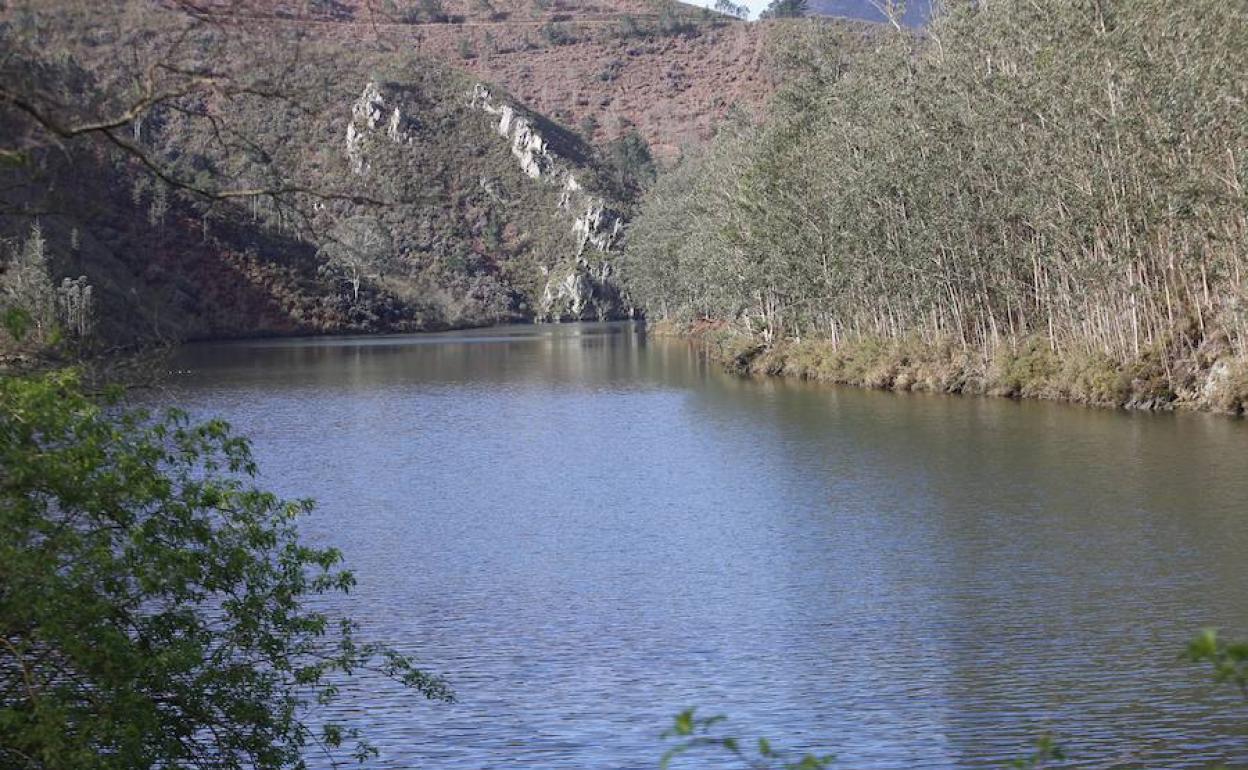 El embalse de Arbón.