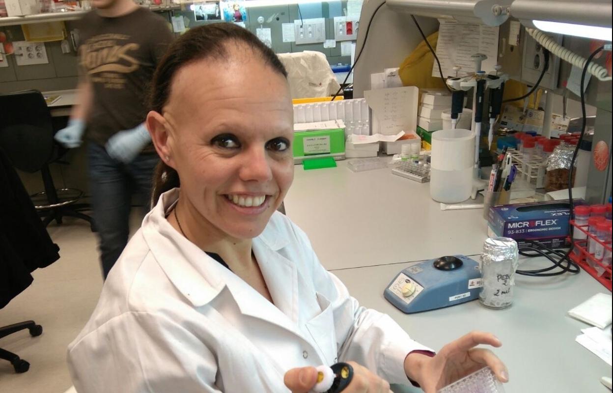 María Berdasco, coordinadora de la Semana de la Ciencia en Luarca. 