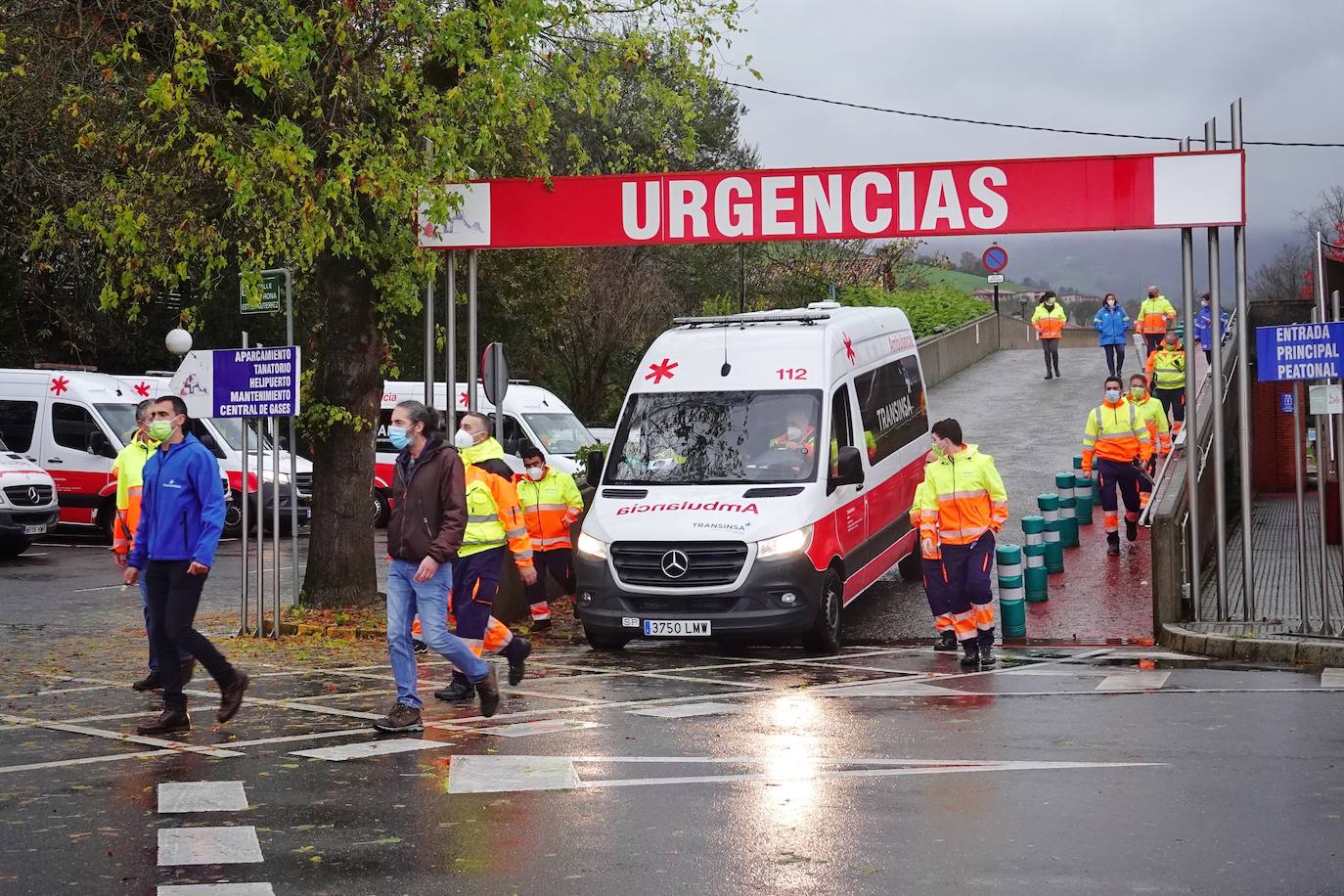 Cuarenta pacientes del hospital de Arriondas serán trasladados a distintos centros hospitalarios de la región, en función de sus patologías