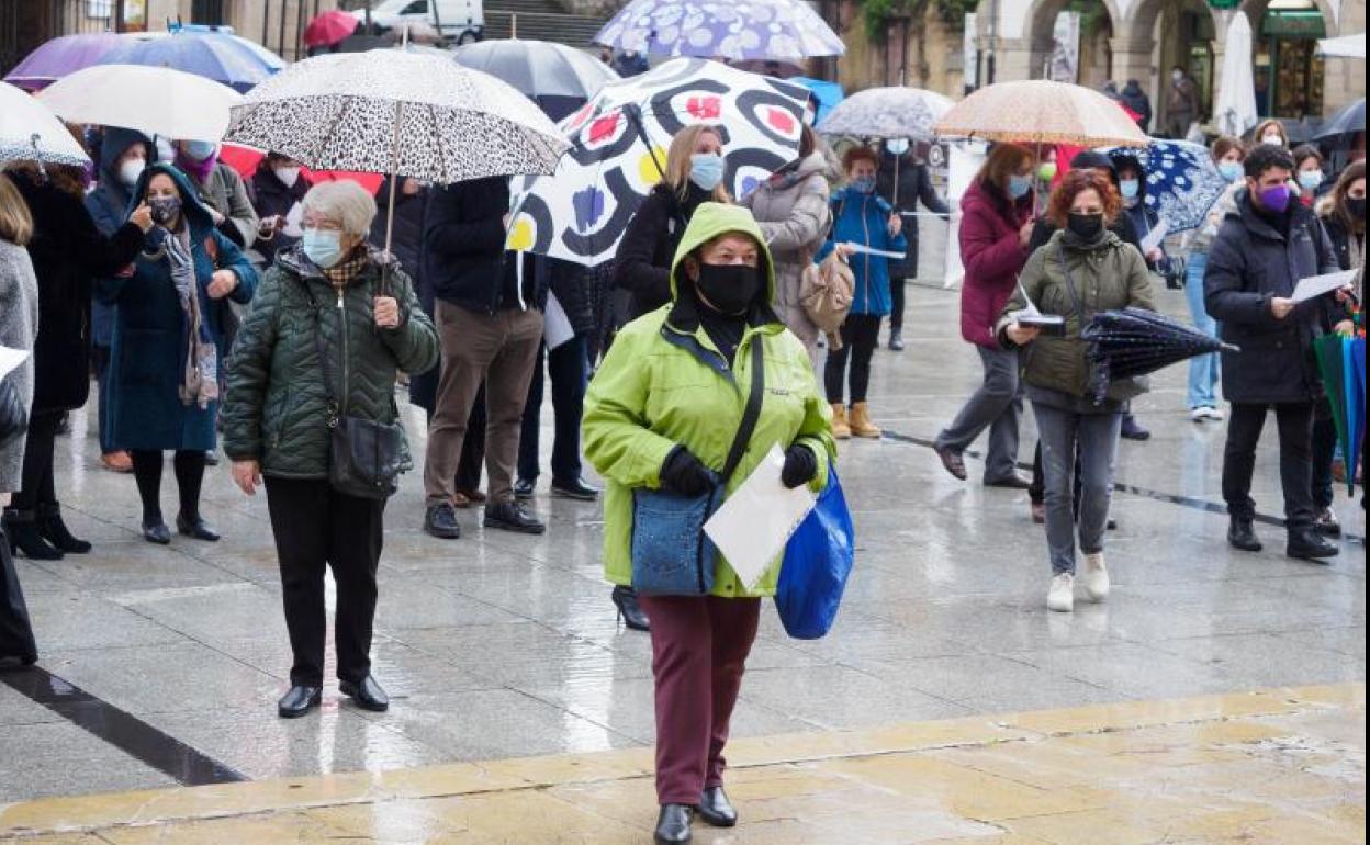 Clamor en Avilés por las 37 víctimas de la violencia machista