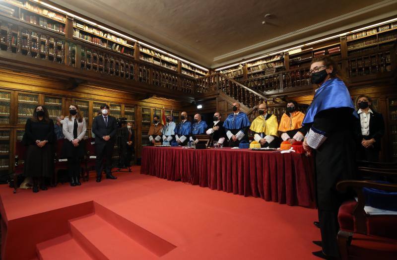 En imágenes: La Universidad de Oviedo entrega sus premios Fin de Grado en Santa Catalina