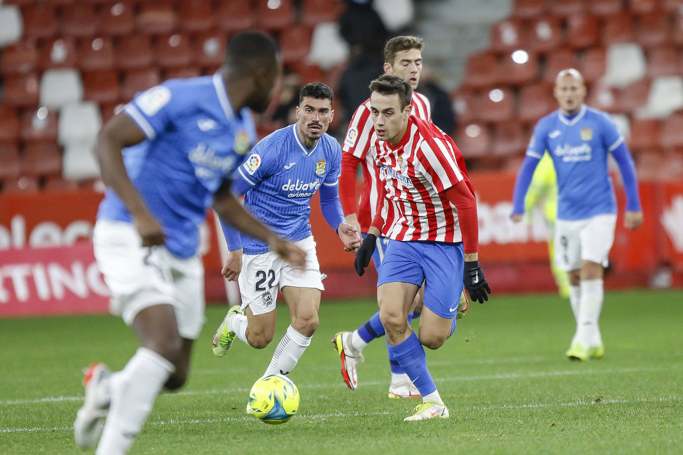 Fotos: Las mejores jugadas del Sporting - Fuenlabrada