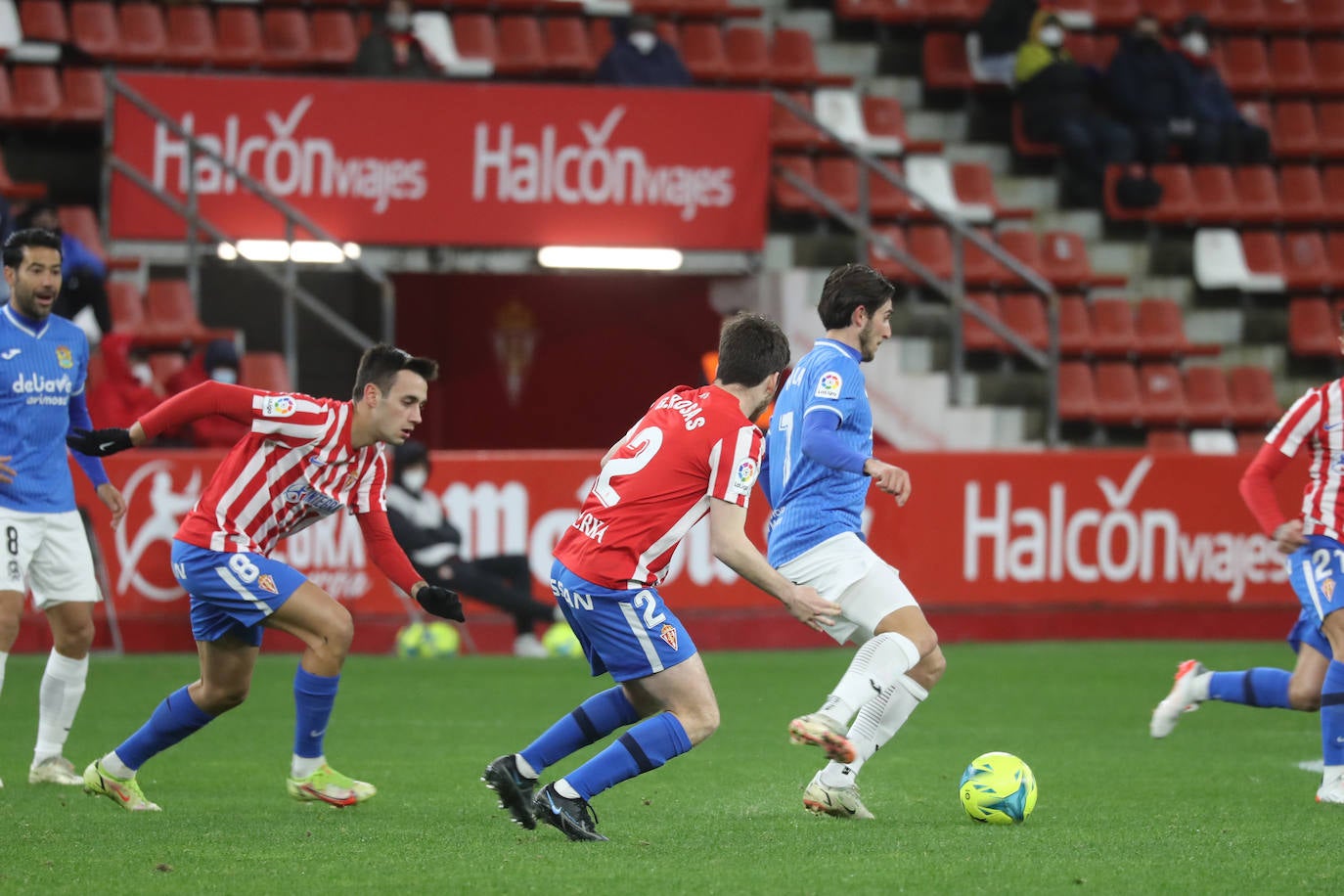 Fotos: Las mejores jugadas del Sporting - Fuenlabrada