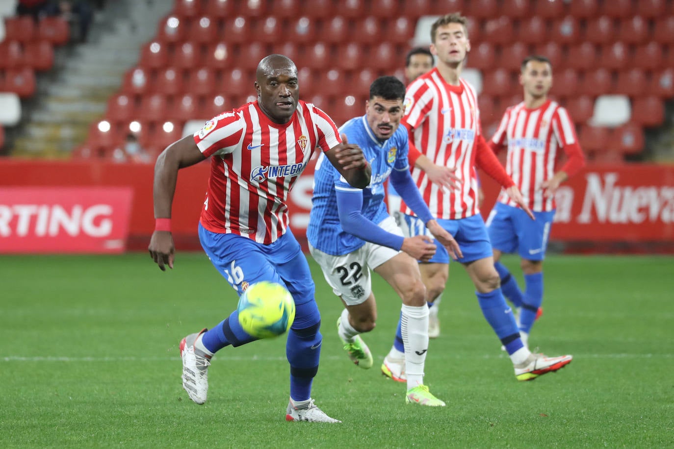 Fotos: Las mejores jugadas del Sporting - Fuenlabrada