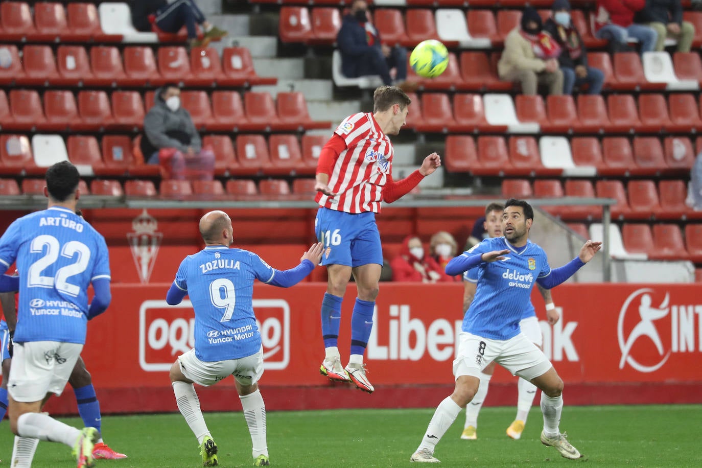 Fotos: Las mejores jugadas del Sporting - Fuenlabrada