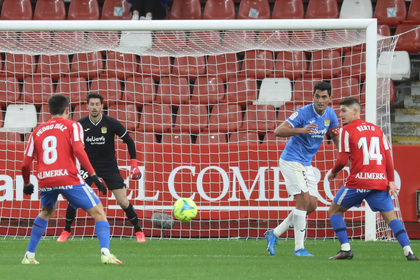 Fotos: Las mejores jugadas del Sporting - Fuenlabrada