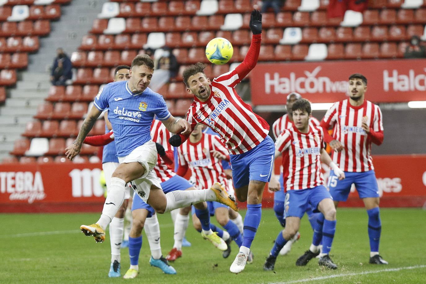 Fotos: Las mejores jugadas del Sporting - Fuenlabrada