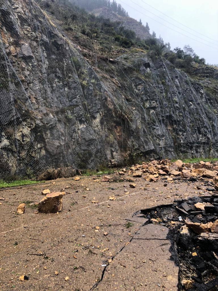 Un argayo caído sobre la AS-15, principal arteria de comunicación del suroccidente con el centro de Asturias, ha matado a una mujer y ha cortado la vía. Una gran roca se desprendió en Tineo desde una zona situada por encima de la malla de sujeción instalada en la zona.