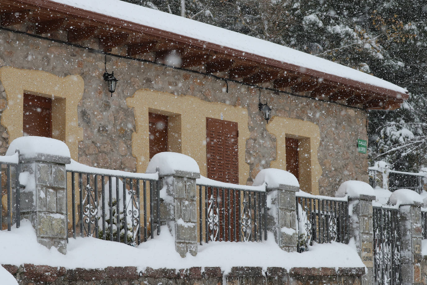 Fotos: La impresionante nevada en Somiedo