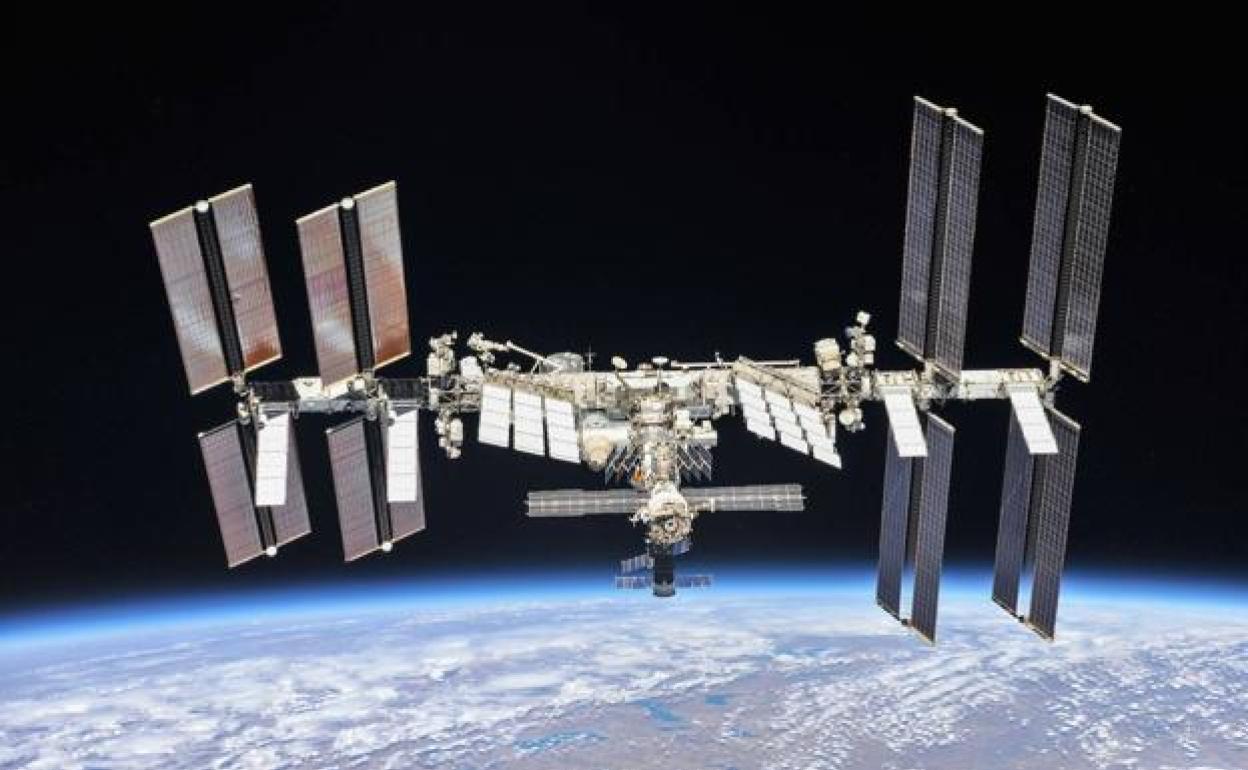 Estación Espacial Internacional, en una imagen de la NASA.