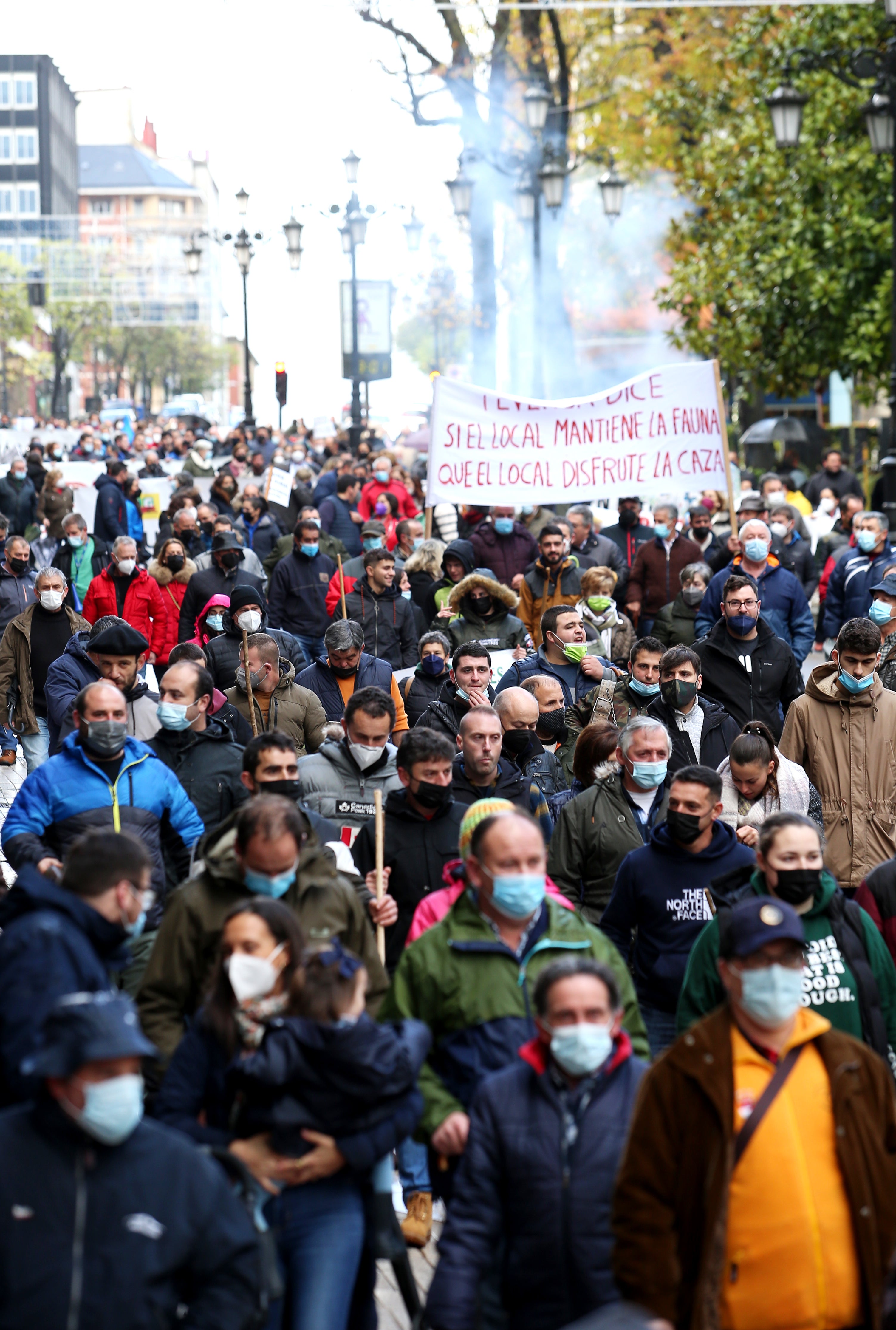 Fotos: El sector ganadero asturiano se manifiesta en Oviedo