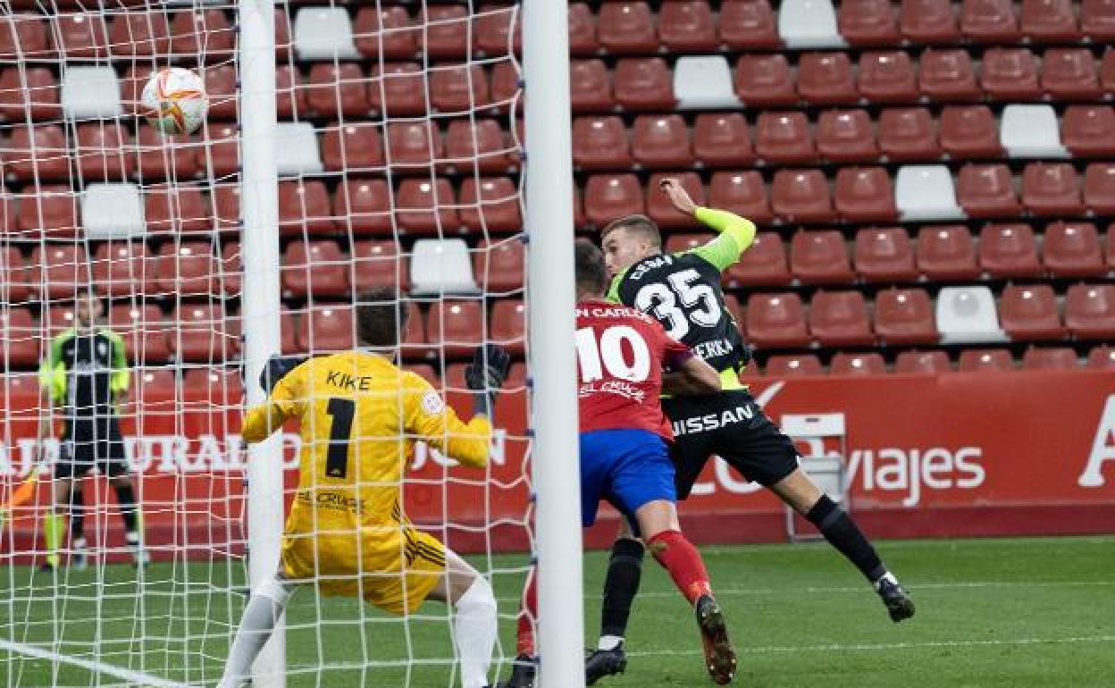 La acción del gol del Sporting ante el Ceares que le dio a los rojiblancos el pase a la siguiente fase de la Copa del Rey 