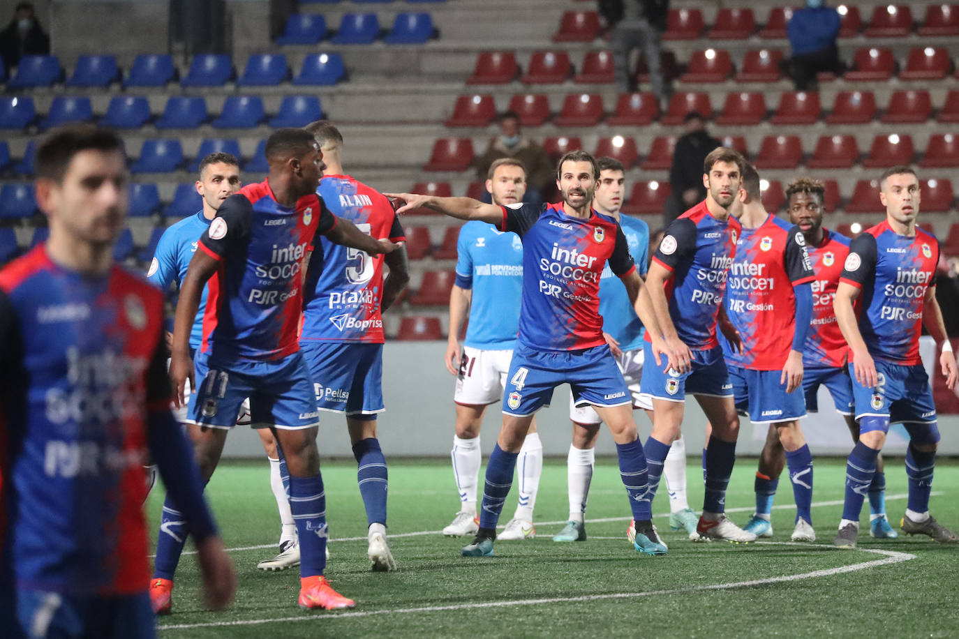 Fotos: Las mejores jugadas del Langreo-Pontevedra