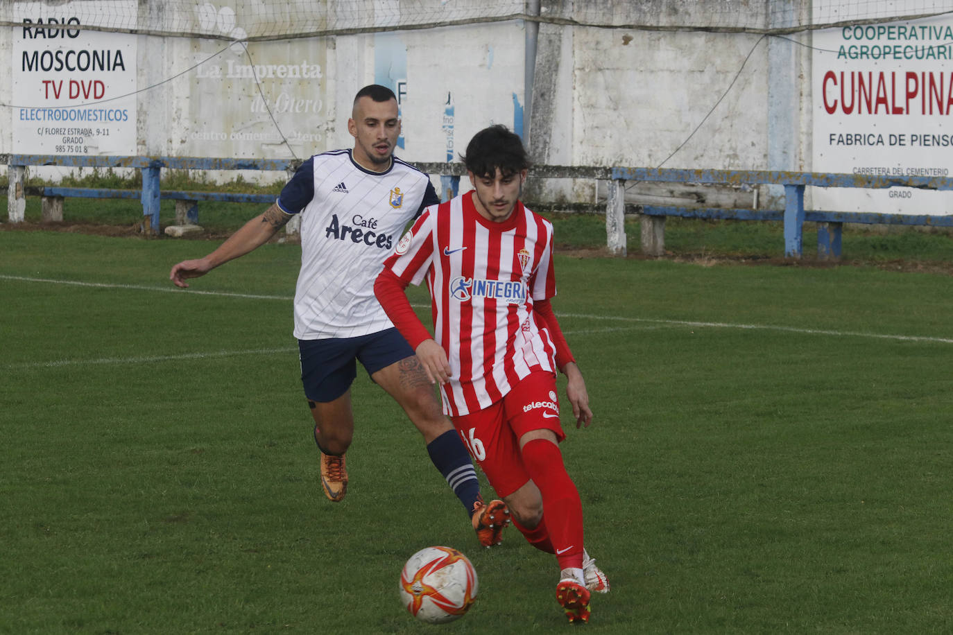Fotos: Las mejores jugadas del Sporting B-Mosconia