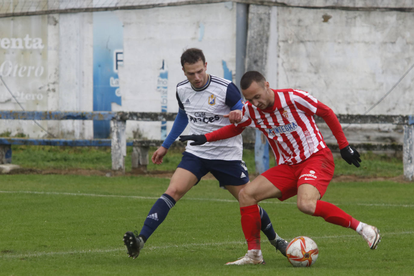 Fotos: Las mejores jugadas del Sporting B-Mosconia