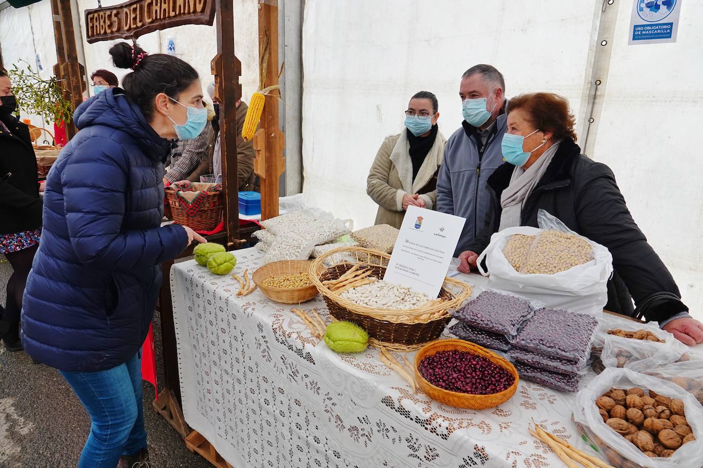 Fotos: Víctor Manuel anima la Feria de les Fabes de Colunga