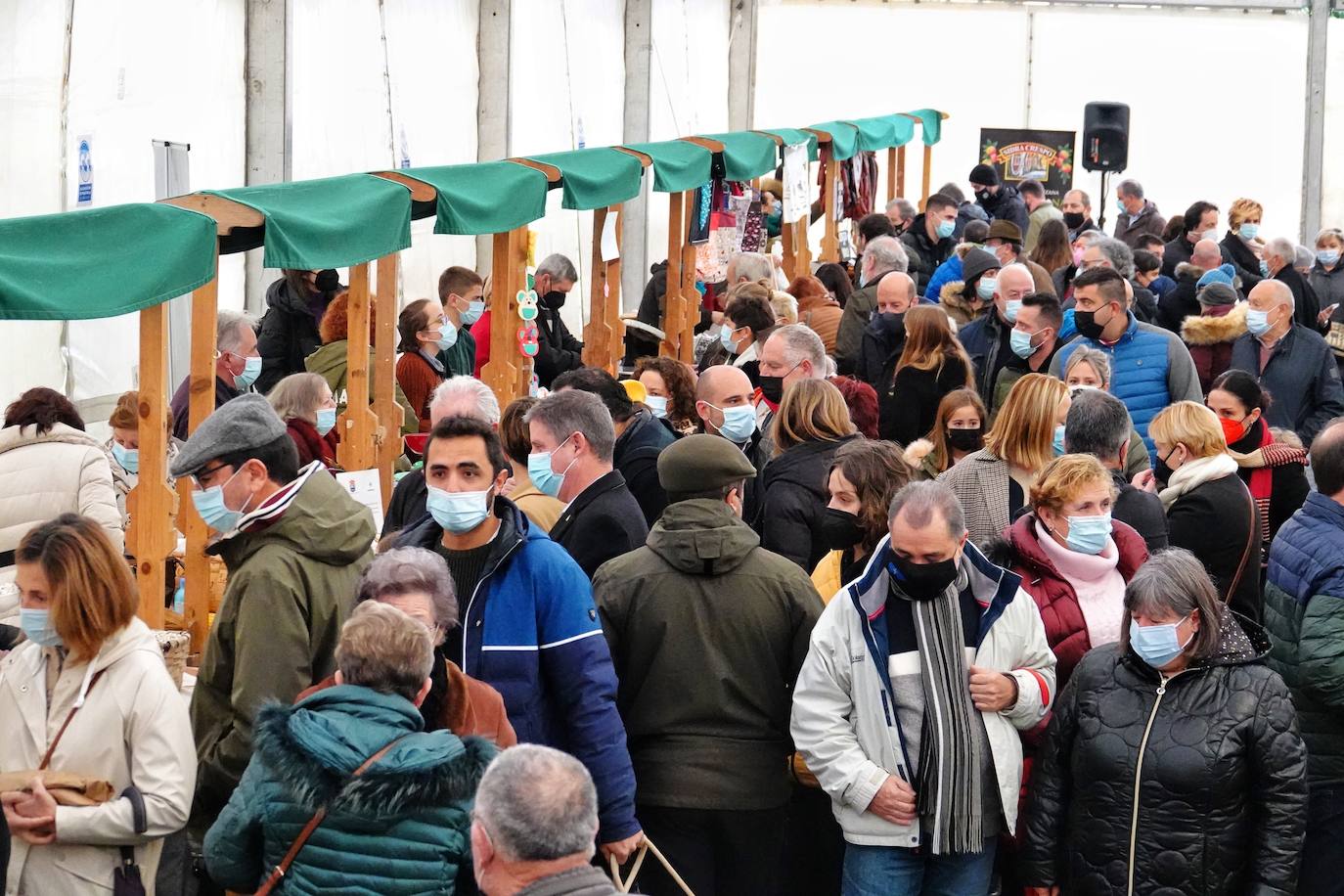 Fotos: Víctor Manuel anima la Feria de les Fabes de Colunga