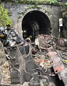 Imagen secundaria 2 - Obras en la rampa de Pajares para reapertura del tramo al tráfico ferroviario. 