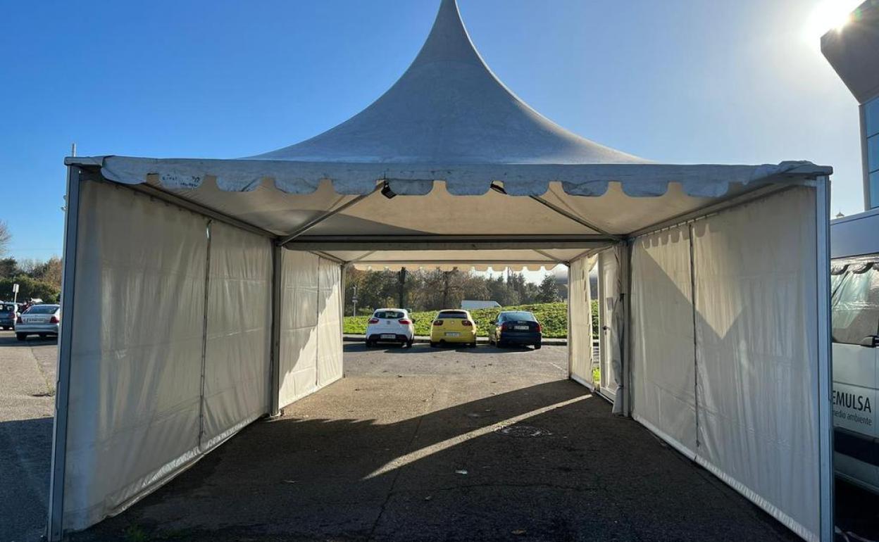 Nuevo autocivd en el Área V, ubicado en la parte posterior del Palacio de Deportes de La Guía.