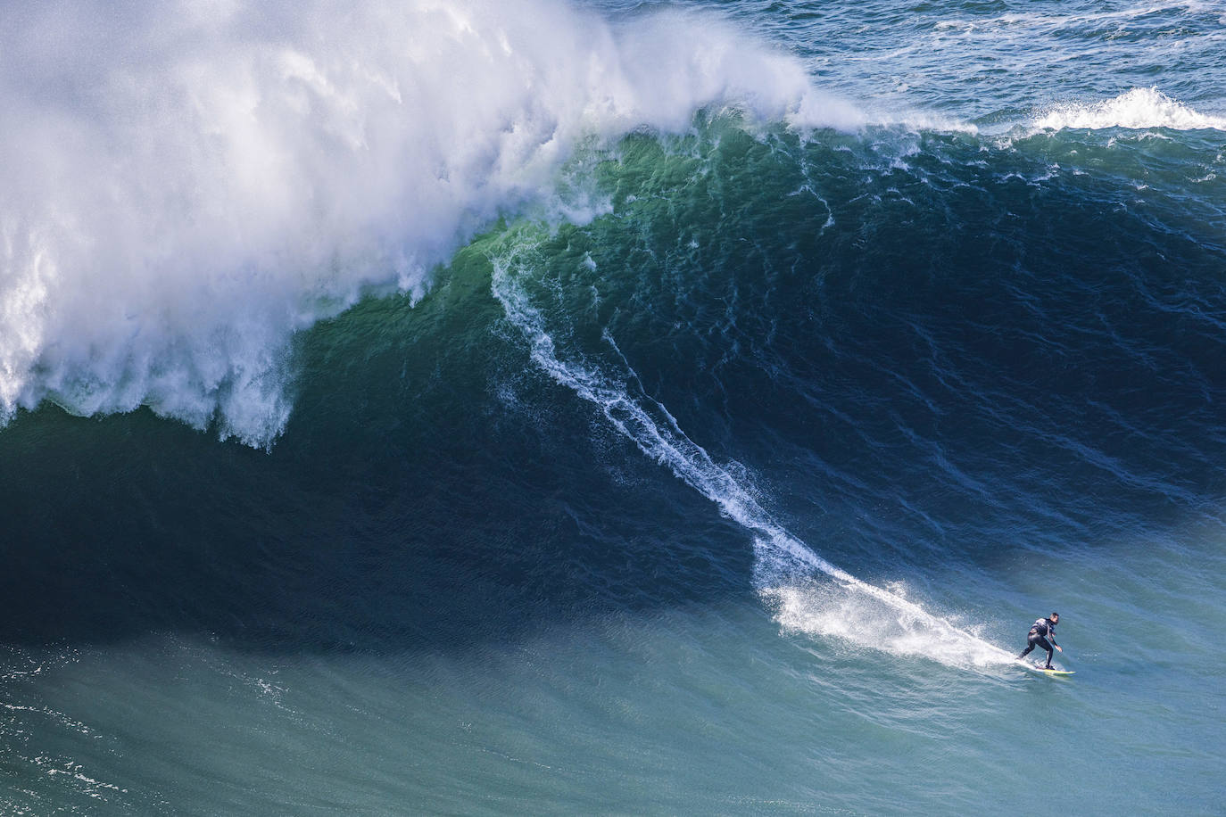 Fotos: El espectáculo de las olas de Nazaré