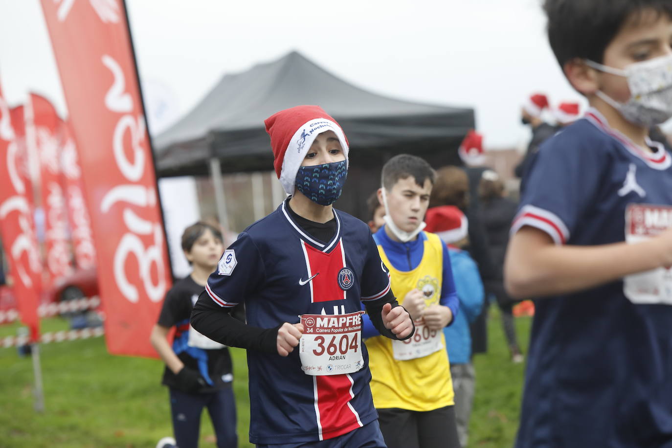 Fotos: Así fue la Carrera de Nochebuena de los niños