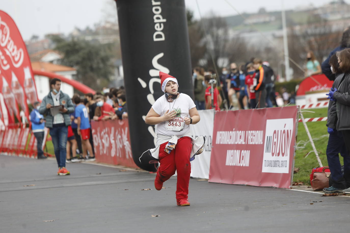 Fotos: Así fue la Carrera de Nochebuena de los niños