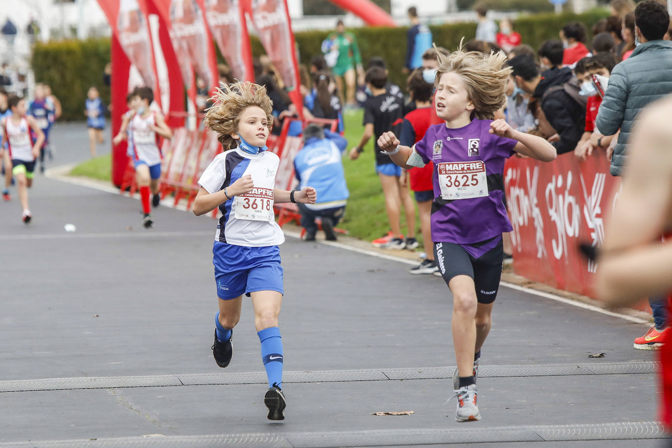 Fotos: Así fue la Carrera de Nochebuena de los niños